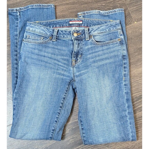 Tommy Hilfiger Jeans Women's 2R Blue Denim 30/30 Bootcut - Picture 1 of 3